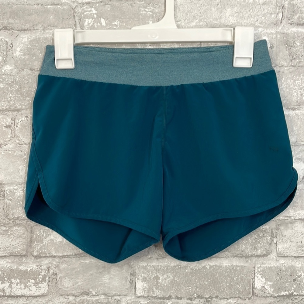 Cory Vines Teal Athletic Shorts